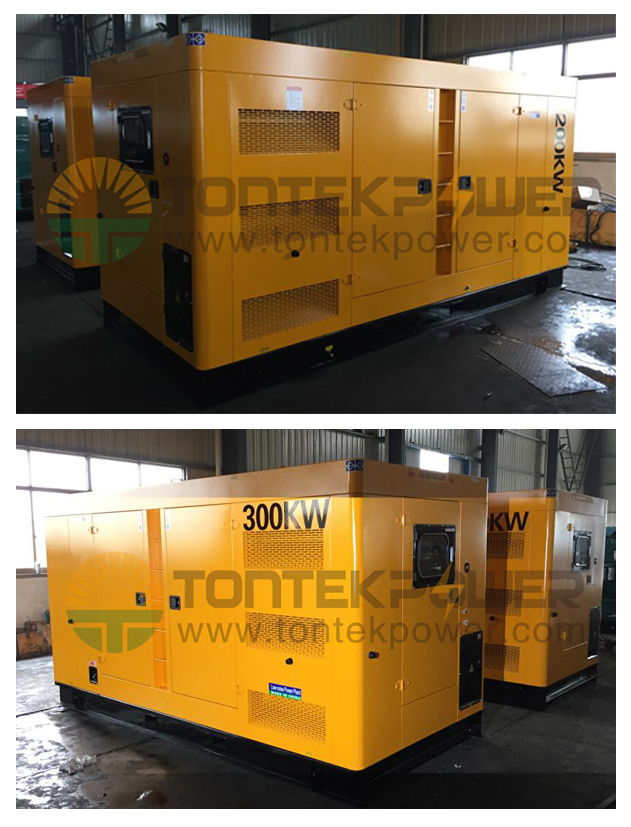 250KVA 375KVA WEICHAI SILENT GENERATOR IN STOCK
