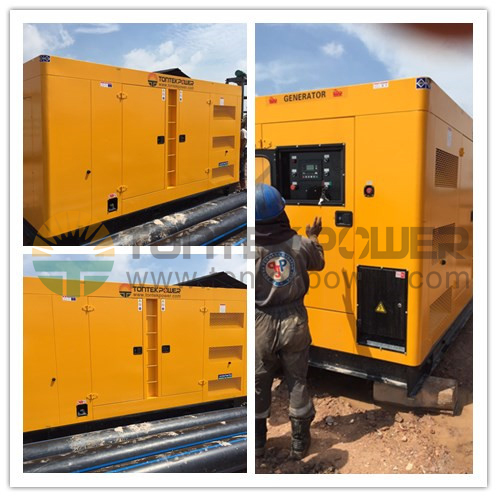 275KVA CUMMINS SILENT GENERATOR SUCCEED RUNNING IN INDONESIA