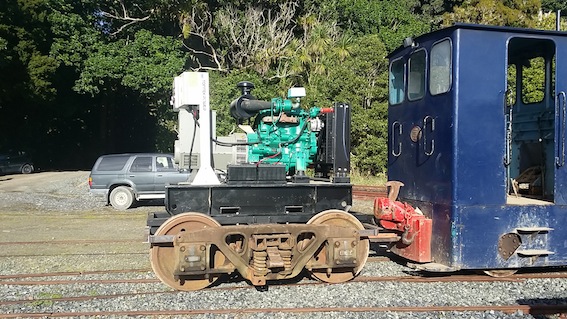 Generator on bogie