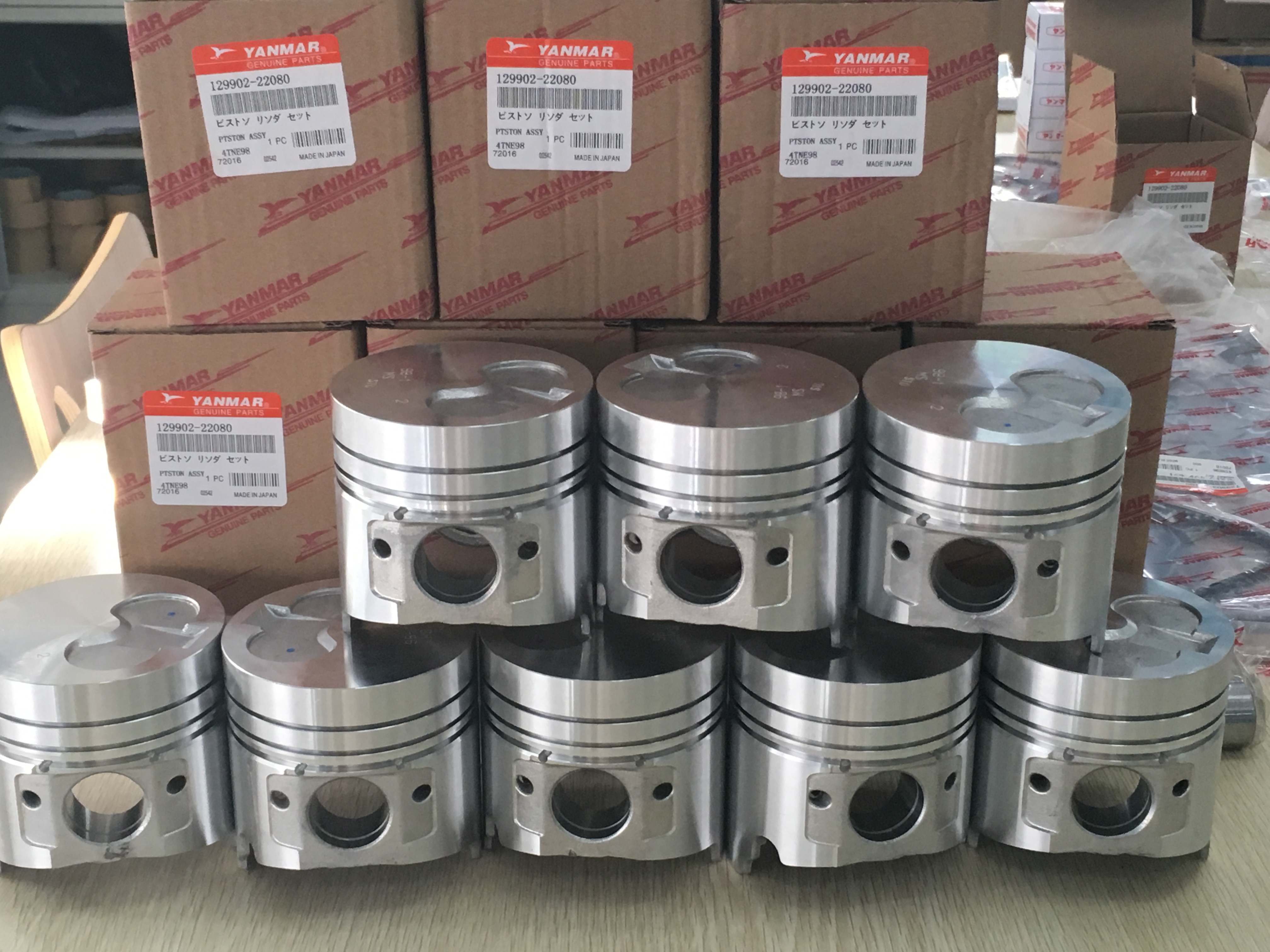 Spare Parts for Yanmar 4TNE98-BQDFC Engine