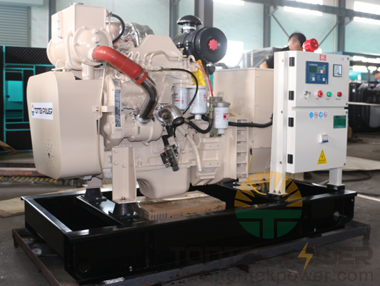 30KW CUMMINS MARINE GENERATOR WITH STAMFORD MARINE TYPE COMAP CONTROL
