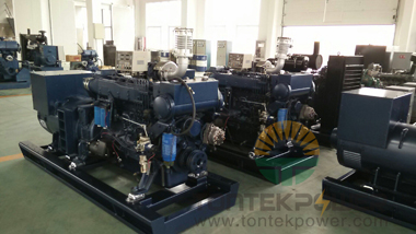 200KW AND 75KW WEICHAI MARINE GENERATOR IN STOCK