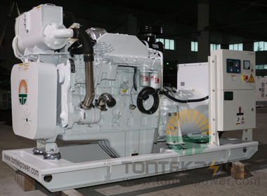 100KW CUMMINS MARINE GENERATOR FOR SHIPPING
